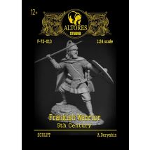 1/24, Frankish Warrior due stati possono essere combinati kit in resina figura GK tema di guerra storica non patinato nessun colore