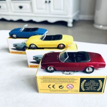Druckgusslegierung 1/43 Dinky Cabriolet 504 Cabrio Sportwagen Modell Display Metall Klassisches Fahrzeug Erwachsenensammlung Spielzeug