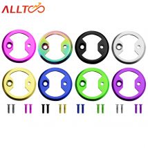 4PC Titanium pedal Lock Plate fit Cycling Mtb Bike Part Bicycle Pedals Ultralight Cleats For Wahoo SpeedPlay Comp Zero Aero Nano