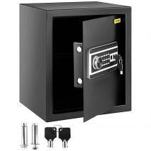 SucceBuy Safe mit Fingerabdruckschlössern, 1,7 Kubikfuß, digitales elektronisches Geheimnis, verstecktes Sparschwein für Schmuck, Geldpistolen