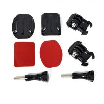 Curved Flat Adhesive Sticker Base Mount Suitable for Gopro Hero 13 12 11 10 9 8 7 6 Insta360 X5 X4 X3 Suitable for DJI OSMO