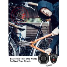 Hollarm Bike Alarm Anti-theft Wireless Vibration USB Charging Motorcycle Security System Waterproof Electric Scooter Alarm