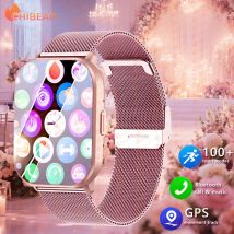 ChiBear Smart Watch Herzmonitor Smartwatch 2025Neue elektronische Android-Sportuhren für Mann und Frau Fitness-Tracker Android iOS