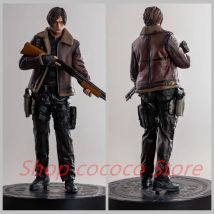 33cm Leon Kennedy Figure GK PVC Action Figure Biohazard Game Leon Anime Statue Model Toys Collection Doll Gift