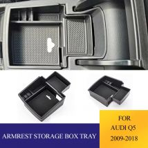 Auto Organizer Armlehne Lagerung Box Für Audi Q5 2009-2017 Center Konsole Bin Handschuh Fach Halter Fall Zubehör