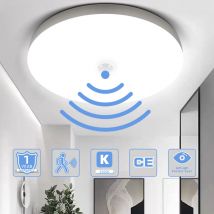 Led-deckenleuchten Motion Sensor Led-deckenleuchten Smart Nacht Lampe IP44 Wasserdichte Hause Beleuchtung Für Eingang Balkon Korridor