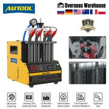AUTOOL CT160 Macchina per la pulizia dell'ugello dell'iniettore automobilistico Tester dell'iniettore di carburante Macchina per la pulizia riscaldata Iniettori Macchina pulita