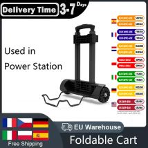 SOLARPLAY Carrello a mano pieghevole Stazione di alimentazione SOLARPLAY Carrello speciale Auto piatta con rullo Carrello speciale silenzioso e compatto