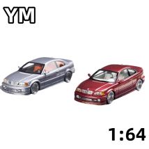 1:64  M3 MK4 E46 modified B3 Albina Car model Simulation Collection Static car model, room decoration Adult collection.