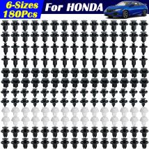 180x universale per Honda clip di rivestimento per Auto paraurti cappuccio fermo griglia arco ruota fissaggio automatico rivetti a spinta in plastica 8 9 foro 10 mm