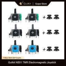 GuliKit TMR Joystick elettromagnetico per PS4 PS5 / PS5 Edge Gamepad per Switch Pro Sostituzione riparazione controller serie Xbox