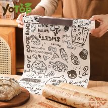 8M Carta assorbente per olio Carta per giornali Friggitrice ad aria Carta da forno Resistente al forno Cuscinetto in tela oleata Tappetino di carta da cucina