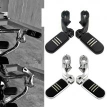 32mm 1-1/2 "Motorrad Autobahn Crash Bar Stifte kurze Fußrasten klemmt Motors chutz halterungen für Harley Softail Touring Dyna Custom