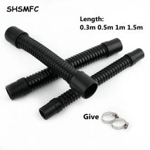 1PC 20/25/32/40/50mm ID Acquario di Plastica Durevole Tubo Ondulato Serbatoio di Pesce Ingresso Uscita Comune Tubo Pompa Acqua Forniture tubo