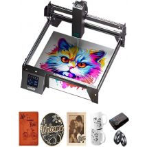 Longer RAY5 20W Laser Engraver 20000mW Output 32-bit Motherboard, 130W CNC Laser Cutter,App Offline Control