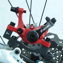 Zoom DB-680 Fahrrad 160 Scheiben bremslicht Legierung Mountainbike Universal zubehör mechanische Doppel links Bremsen nfox b001 rot