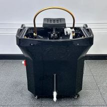 Moderno portatile giapponese testa spa piscina spa massaggio tailandese shampoo letto d'acqua attrezzatura a vapore shampoo cura salone di bellezza dedicato