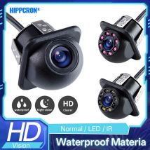 Hippcron Car Reverse Camera Rearview Car Infrared Night Vision 8 LED Reversing Auto Parking Monitor CCD Waterproof HD Video