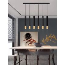 Nordic Style Restaurant Long Pendent Lamp Home Decoration Pendant light LED Cylindrical Bar Apartment Living Room Chandelier