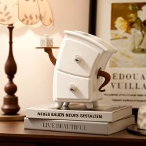Creative Desktop Jewelry Box Small Items Storage Box Cute Table Ornament Living Room Keys Jewelry Storage Box Housewarming Gift