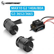 Original Hobbywing Ezrun Max10 G2 80A/140A Sensored Bürstenlosen ESC 3652SD/3665SD G3 Motor Für 1/10 RC Autos