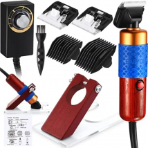 Forbici elettriche da 200W, forbici trapuntate per tappeti domestici, strumenti di rifinitura fai-da-te, forbici elettriche per animali domestici da 100V-240V, tagliacapelli per cani a basso rumore