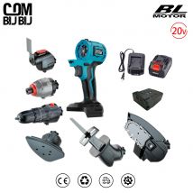 Bürstenloses Multifunktion werkzeug elektrischer Schatz schrauben dreher Bohr polierer Säbels äge Polierer Power Luftpumpe Zubehör