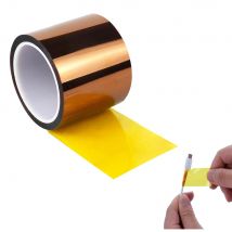 108,27 Fuß goldenes Klebeband, hitzebeständiges Hochtemperatur-Klebeband, Polyimidrückstände zum Maskieren, Löten usw