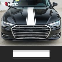 Auto-Hauben-Aufkleber, PVC-Motorhauben-Abdeckung, Abziehbilder, Autotür, seitlicher Streifen, Rock-Aufkleber, 3 Farben, für Auto-Dekorationszubehör