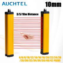 AUCHTEL Sicherheitslicht-Vorhang-Sensorschalter, 4–42 Strahl, 10 mm Auflösung, 3/5/10 m Schutz, fotoelektrischer Schalter, Bereichssensor APS30