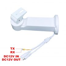 P/T bracket PTZ IP Camera 270° horizontal rotation, 70° vertical For 5MP 8MP