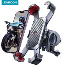 Joyroom Universal Bike Phone Holder for 4.7-7 inch Mobile Phone 360°View Bicycle Phone Holder Stand Shockproof Bracket JR-ZS288