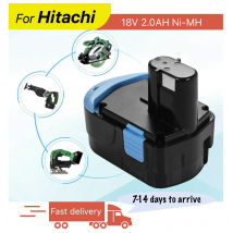 C&P Per HITACHI 18V Batteria Pin 2.0AH Ni-MH Sostituzione per batterie 322437,322876,322877,322881,323016,323564,323902,324365
