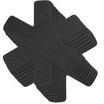 8 pezzi protezione per divisori per pentole antiscivolo separatore per pentole e padelle divisore per pentole e padelle antigraffio multifunzione per la cucina domestica