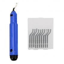 NICEYARD DIY cortador de bordes NB1100 mango de desbarbado para piezas de herramientas escariadoras de tubo de cobre cuchillo de recorte BS1010 accesorio raspador de rebabas