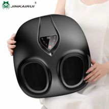 7 Modi Elektrischer Vibrator Fußmassagegerät Automatische 6D-Massage Infrarot-Heizwalze Kneten Luftdruckmaschine Abnehmbar für