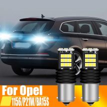 2x Canbus 1200LM 1156 BA15S P21W 7506 LED-Birne für Opel Astra H J G Corsa D C Insignia Vectra B Zafira Mokka Meriva Vivaro Antar