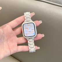 Damenarmband für Apple Watch Band 45 mm 41 46 42 49 44 38 40 mm Starlight Acrylarmband für iWatch Serie 10 9 8 7 6 SE Ultra 2