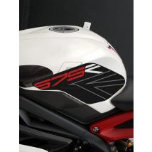 Motorcycle Accessorie Side Tank Pad Protection Knee Grip Mat for Triumph Daytona 675 R 2013-2016