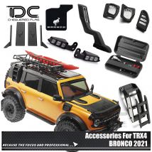 Accessori per T4 Nuovo Bronco 2021 92056-4 82076-4 KIT 1/10 RC Auto Veicolo Parti di Aggiornamento Simulazione Proteggere Armatura Decor