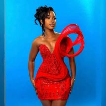Sexy Sequin Evening Dresses Off The Shoulder Special Designs Sweetheart Red Party Mini Short Cocktail Dress Beaded Abendkleider