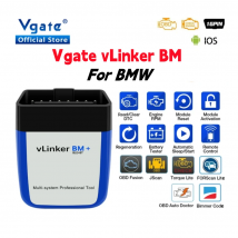 Vgate vLinker BM ELM327 Do skanera BMW Wifi Bluetooth 4.0 OBD2 OBD 2 Samochodowe narzędzie diagnostyczne Auto Scan Bimmercode ELM 327 V1.5 V1 5