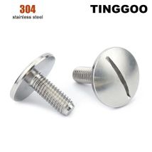 2/5 pz M2 M2.5 M3 M4 M5 M6 M8 GB947 304 In Acciaio Inox Grande Extra Formato Oversize Super Grande Intaglio Traliccio Testa Rotonda bullone Vite