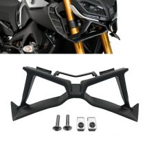For Yamaha MT-09 MT09 SP 2017-2020 2018 2019 Motorcycle Front Wheel Fender Beak Nose Cone Extension Extender Cowl Spoiler Cover