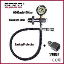 HPA Diving Scuba Big Gas Tank zum kleinen Zylinderflaschenadapter DIN G5/8 HP Luftfüllstation Nachfüllstecker SS