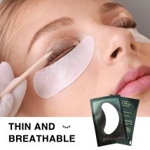 100 Paar feuchtigkeitsspendende Augenspitzen-Aufkleber, Wraps, Augenpflege-Pad, neue Papierflicken unter den Augen, Wimpern unter den Augen, Gel-Patches