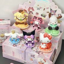 Toptoy Sanrio Family Sweetheart Candy Series Blindbox, niedliche Desktop-Ornamente, trendige Blindbox, Spielzeug für Geburtstags- und Weihnachtsgeschenke