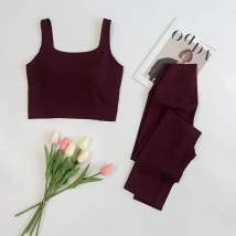 Damen-Sport-BH mit festem Polster, nahtlos, stoßfest, für Yoga, Fitness, Push-Up, Sportbekleidung, Bralette für aktive Unterwäsche