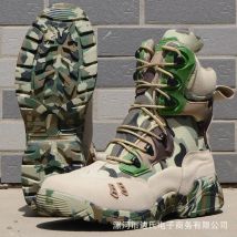 Stivali tattici speciali alti da uomo americani mimetici 2023 combat desert land outdoor escursionismo lavoro stivali da uomo scarpe casual di moda