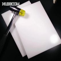 NUBECOM Punzonatura per fori in pelle Tagliere fai-da-te PE Punzonatura per lavorazione della pelle Strumenti per timbratura Cuscinetto di protezione per montaggio pulsanti